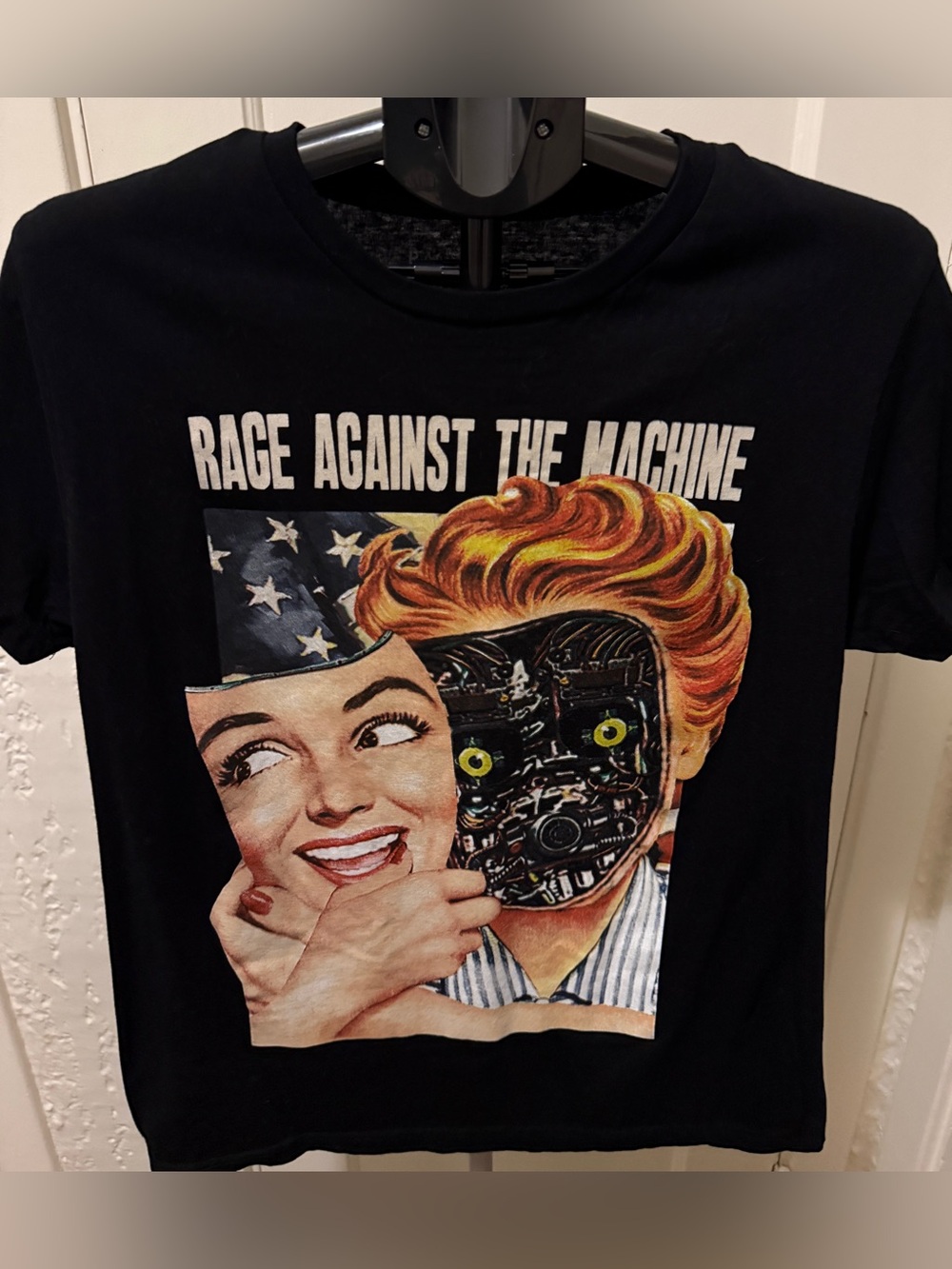Rage Against The Machine Black Graphic Tee tour shirt 2022
